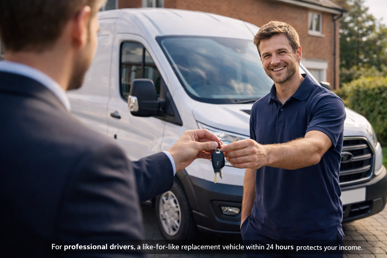 Replacement vehicle and repair coordination after a non-fault accident