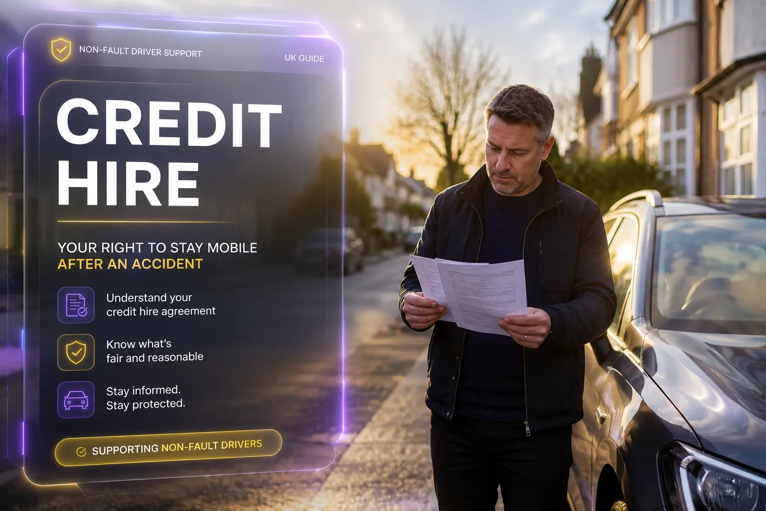 Credit Hire UK Explained – Vehicle Agreement Guide 2026
